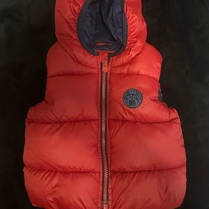 Gap Baby Puffer Vest Red
